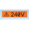 Panduit P1 Csstt, Contin Tape, Vinyl, .24"W x 25'L, Wht on, T024X000VYC-WH T024X000VYC-WH - alternate 2